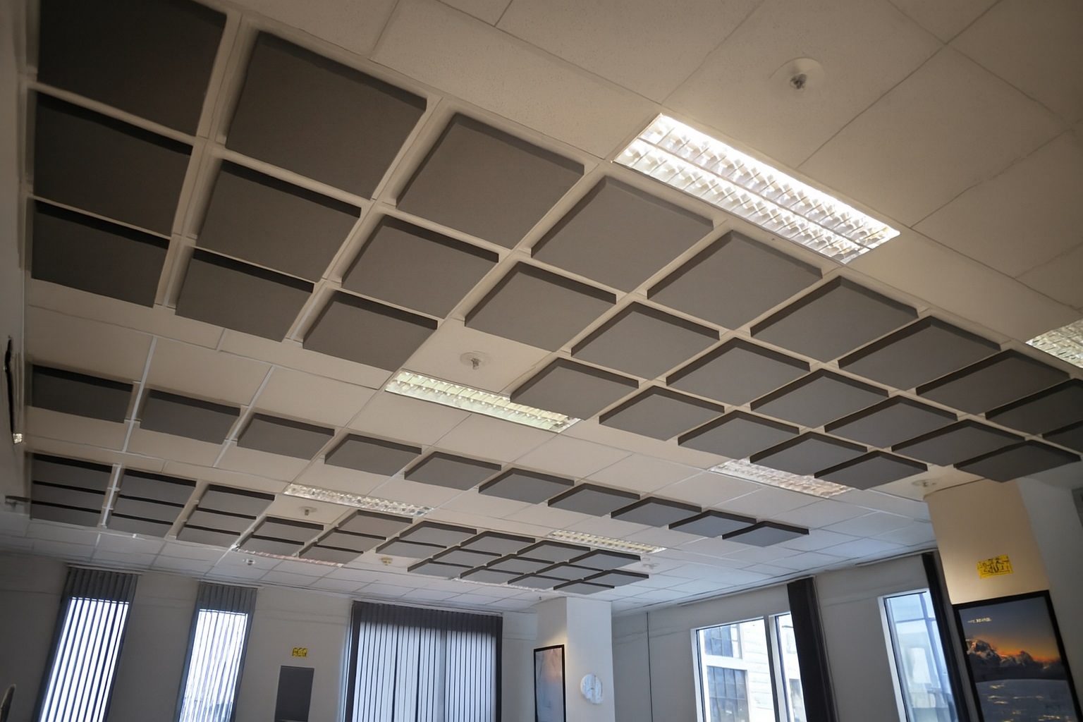 Acoustic ceiling panels