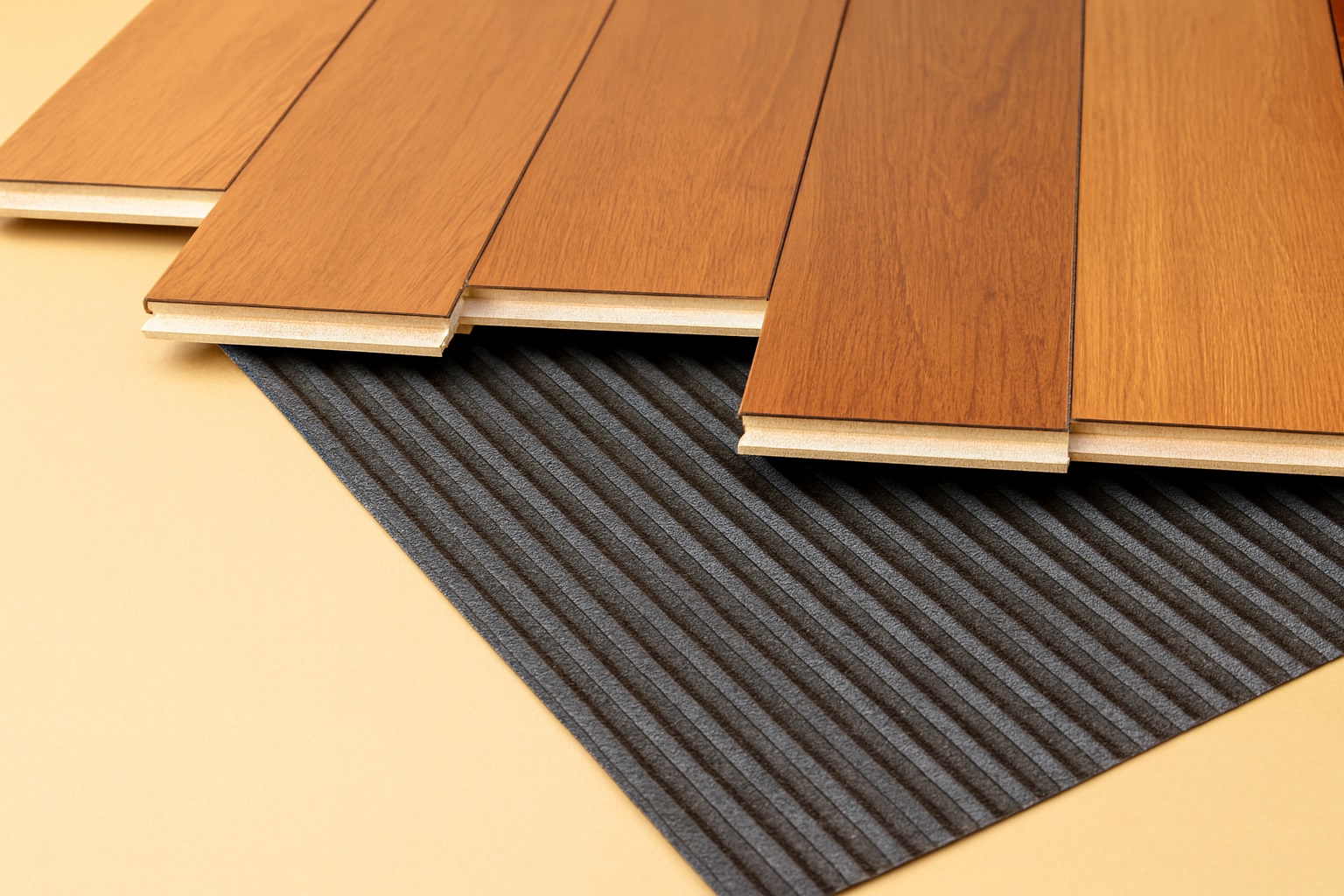 Impact noise insulation for floors